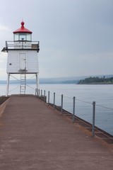Fototapeta na wymiar Two Harbors Lighthouse 
