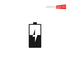 Battery Sign Icon Design Vector