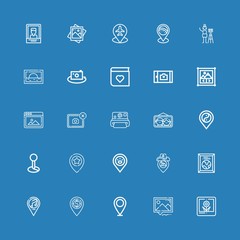Editable 25 album icons for web and mobile