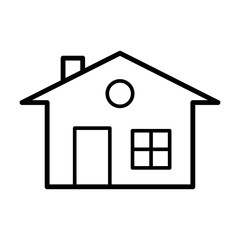 home - house icon vector design template