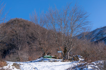  Picnic place for bonfire in Shahdag National Park