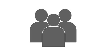 Communication icon. Pepole icon