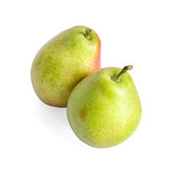 Chinese fragrant pears an isolated on white background