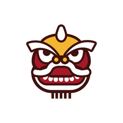 chinesse new year dragon mask