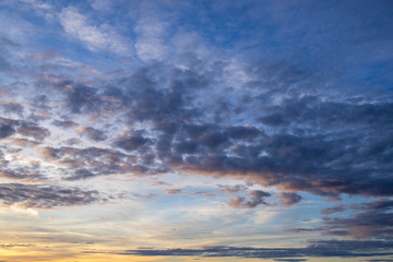 Fototapeta premium beautiful sunrise in the south of France