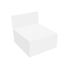 Product package box template .Vector