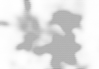 Fototapeta premium Abstract halftone dotted background. Futuristic grunge pattern, dot and circles. Vector modern optical pop art texture for posters, sites, business cards, cover, postcards, labels, stickers layout.