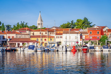 Novigrad old town with harbor, Istra, Croatia