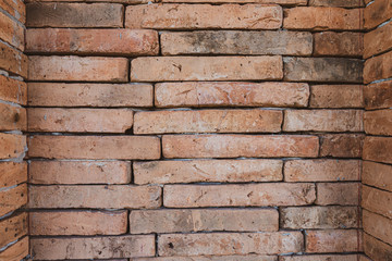 old brick wall texture can be used for background