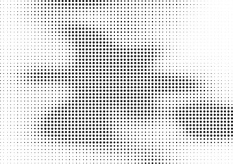 Fototapeta premium Abstract halftone dotted background. Futuristic grunge pattern, dot and circles. Vector modern optical pop art texture for posters, sites, business cards, cover, postcards, labels, stickers layout.