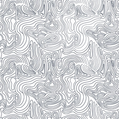 curves waves landscape seamless abstract pattern