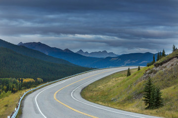 Road in mountains