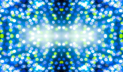 Blurred backdrop, blurred background, circle blur, bokeh blur from the light shining through as a backdrop and beautiful computer screen images.