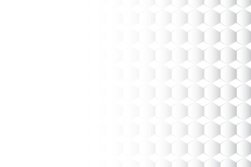 Fototapeta premium Abstract geometric white and gray color background. Vector, illustration. 