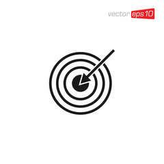 Darts or Target Sign Icon Vector