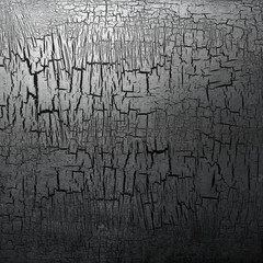 Grunge cracked metal texture ; abstract industrial background
