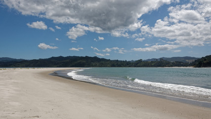 Fototapeta na wymiar Rings beach, Coromandel, Peninsula, New Zealand.