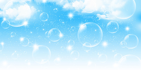 空　雲　風景　背景