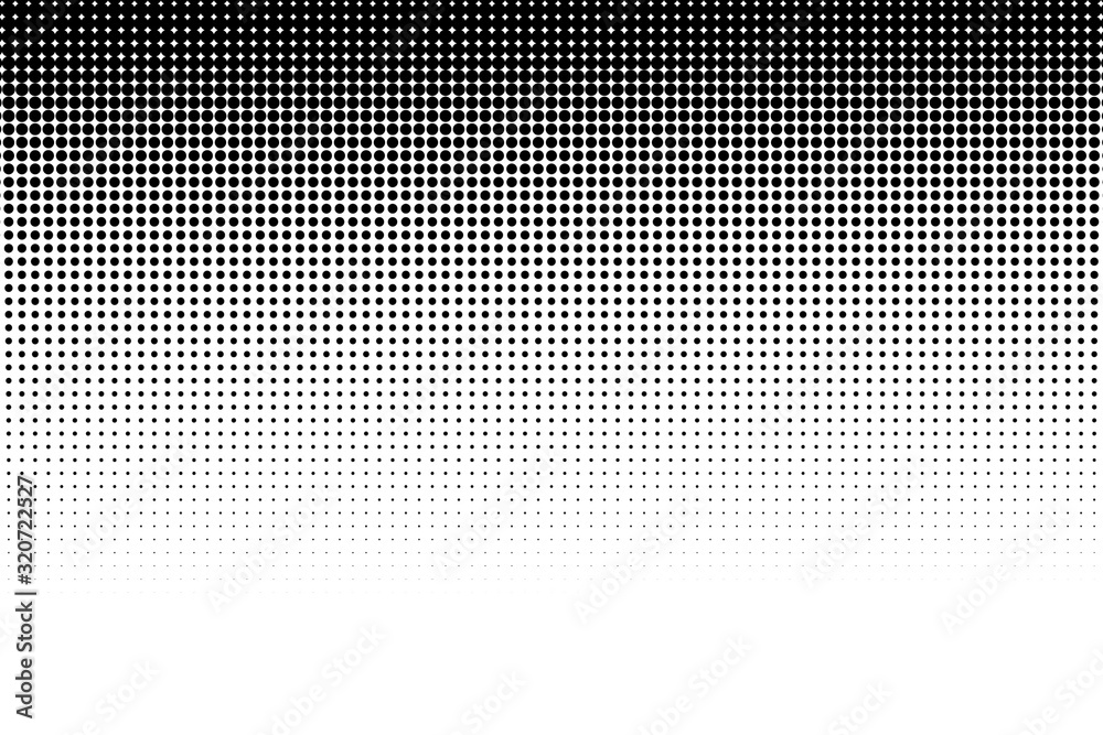 Wall mural halftone dots pattern texture background