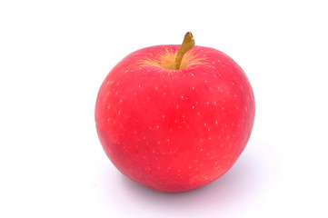 red apple isolated on white background