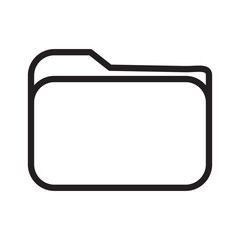 Folder icon vector