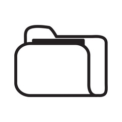 Folder icon vector
