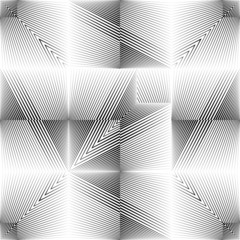 Abstract halftone lines background, geometric dynamic pattern, vector modern design texture.