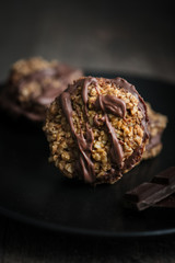 galette avoine chocolat havreflarn