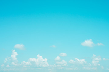 Sky and clouds natural background.