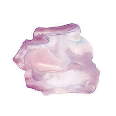 Watercolor spot of Gentle mauve color