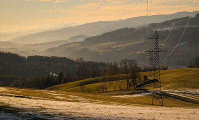 Landschaft,Berg,Himmel,Natur,Wald,Strom