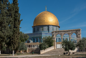 Fototapeta na wymiar Dome of the Rock, Jerusalem, Israel
