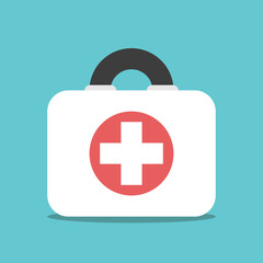 Fototapeta premium First aid kit, box