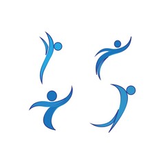Fototapeta premium Healthy Life Logo