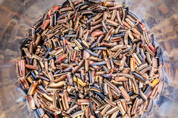 Raw eel food ingredients.natural ingredients.