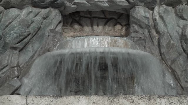 Roma, Italia. Fontana del Mos&egrave;. Mostra dell&rsquo;acqua Felice. Dettagli 