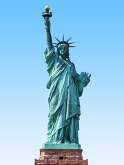 Naklejka premium Statue Of Liberty. New York. United States of America.