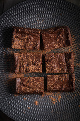 gateau fondant chocolat brownie