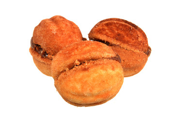 cookies isolated on white background