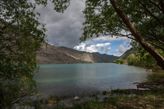 Reservoir. Roxburgh New Zealand. Cromwell gorge. Powerplant. Blue energy. Barrage. Wear. DamReservoir. Roxburgh New Zealand. Cromwell gorge. Powerplant. Blue energy. Barrage. Wear. Dam