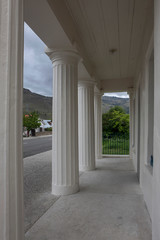 Roxburgh New Zealand. Pillars