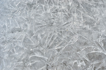 Texture of ice 1