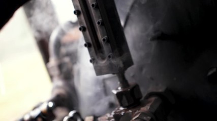 steam engine in process