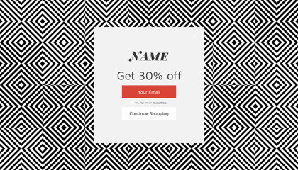 Modern Coupon Template For Web