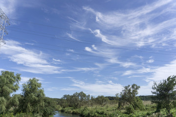 巻雲　河川