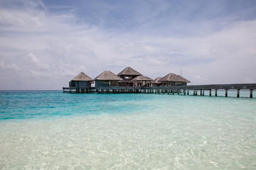 holiday home complex in the Maldives