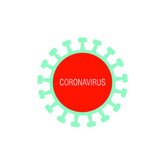 pathogen respiratory coronavirus. anti-virus, single virus image