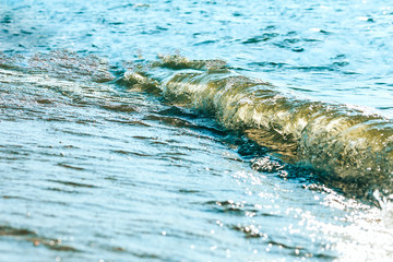 Summer sea and beautiful beach.