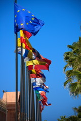 flags of eu different countries