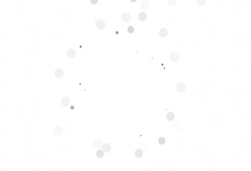 Light Gray vector background with beautiful snowflakes.